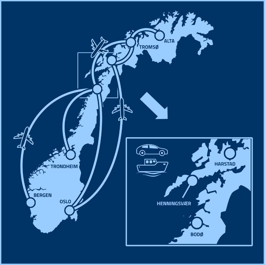Lofoten Bryggeleiligheter Henningsvær Kültér fotó
